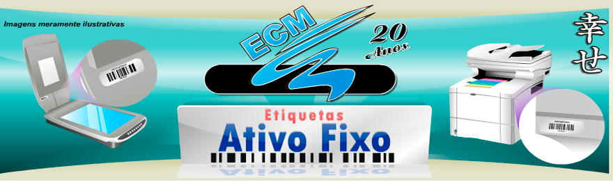Etiquetas para Ativo Fixo - ECM Informática - www.ecm.com.br